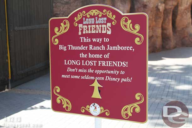 The Jamboree area has been taken over by Long Lost Friends for this weeks Limited Time Magic event.