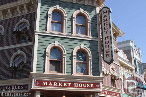 This is your last weekend to visit the Market House and Disneyana.  Starbucks construction starts next week.