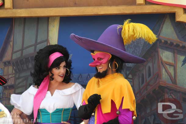 Esmeralda and Clopin