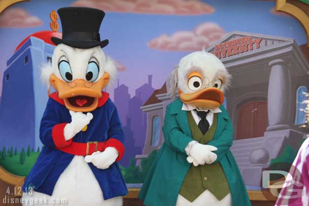 Scrooge and Ludwig