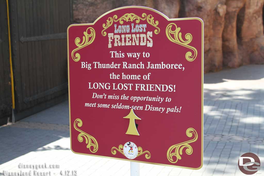 The Jamboree area has been taken over by Long Lost Friends for this weeks Limited Time Magic event.