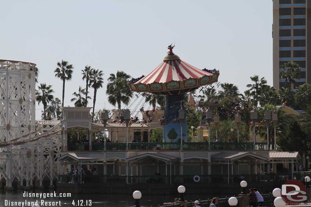 Noticed Woody out under the swings for pictures (bottom left of this picture).