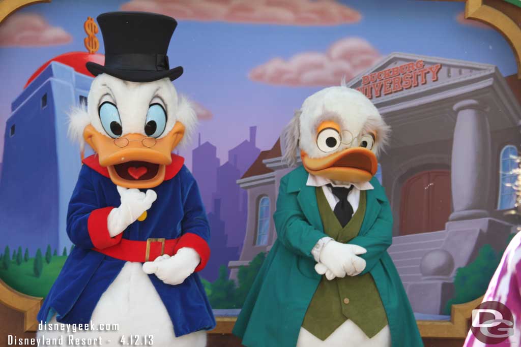 Scrooge and Ludwig