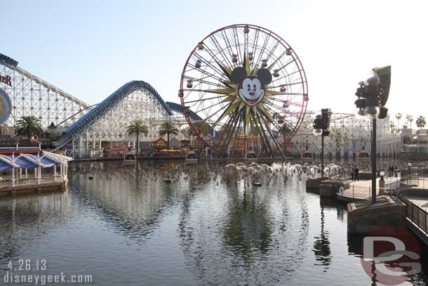 Moving on to Paradise Pier.