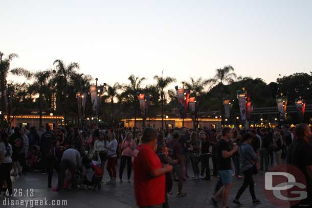 The Esplanade was busy as usual for a Friday night.