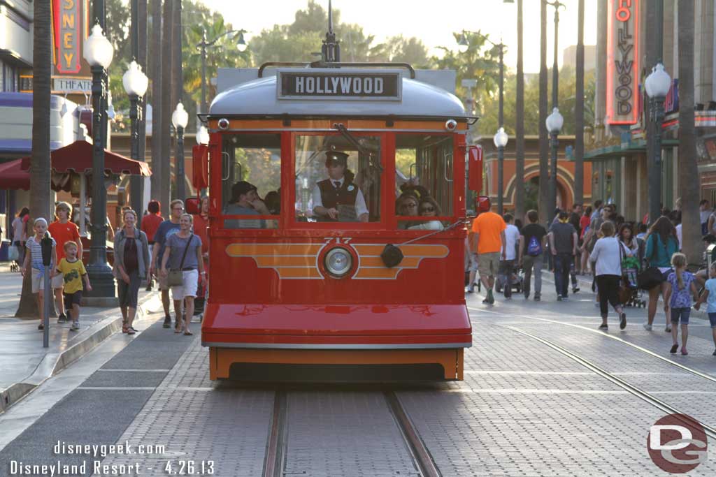 A Red Car heading my way.