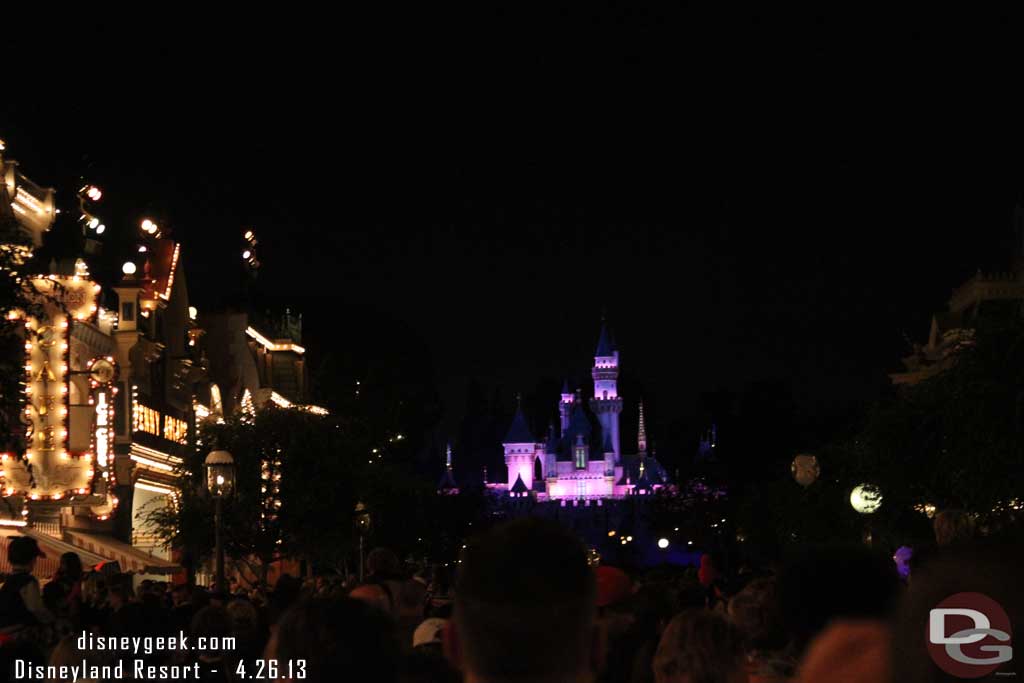 I then made my way to Main Street and arrived with a minute or so to spare before Remember.