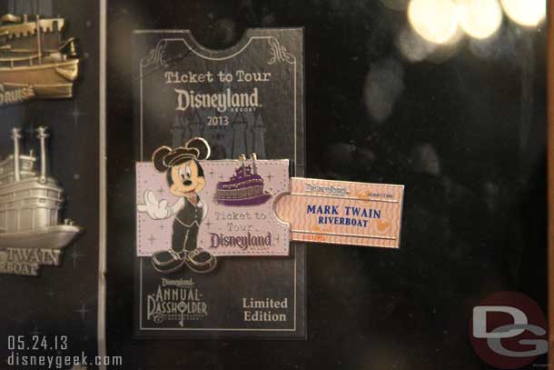 An Annual Passholder limited edition pin.