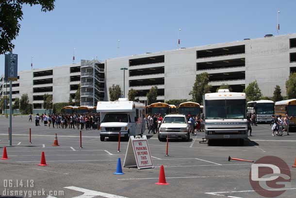 Grad Nite season is still underway for another week.  So as I was arriving bus loads of grad nite guests were too.