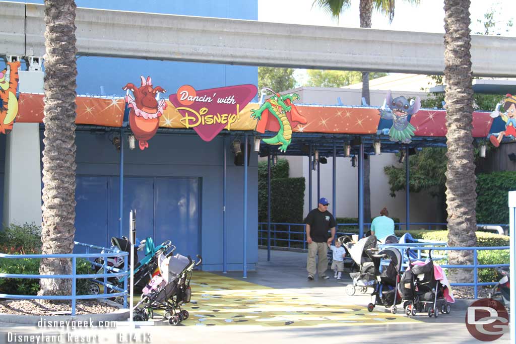 Dancing with Disney has returned, but closed at 5pm so I did not make it inside.