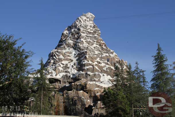 The Matterhorn this afternoon.