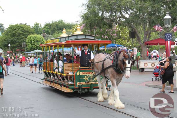 The horses are celebrating the 4th too.