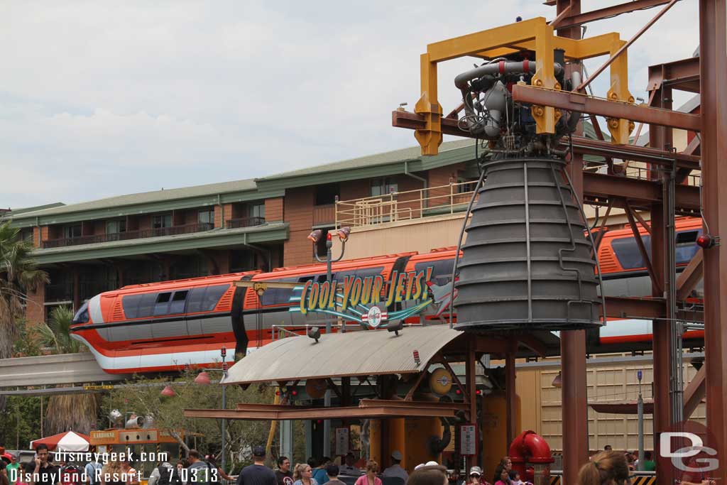 Walked through Condor Flats on my way to get Fastpasses for World of Color.