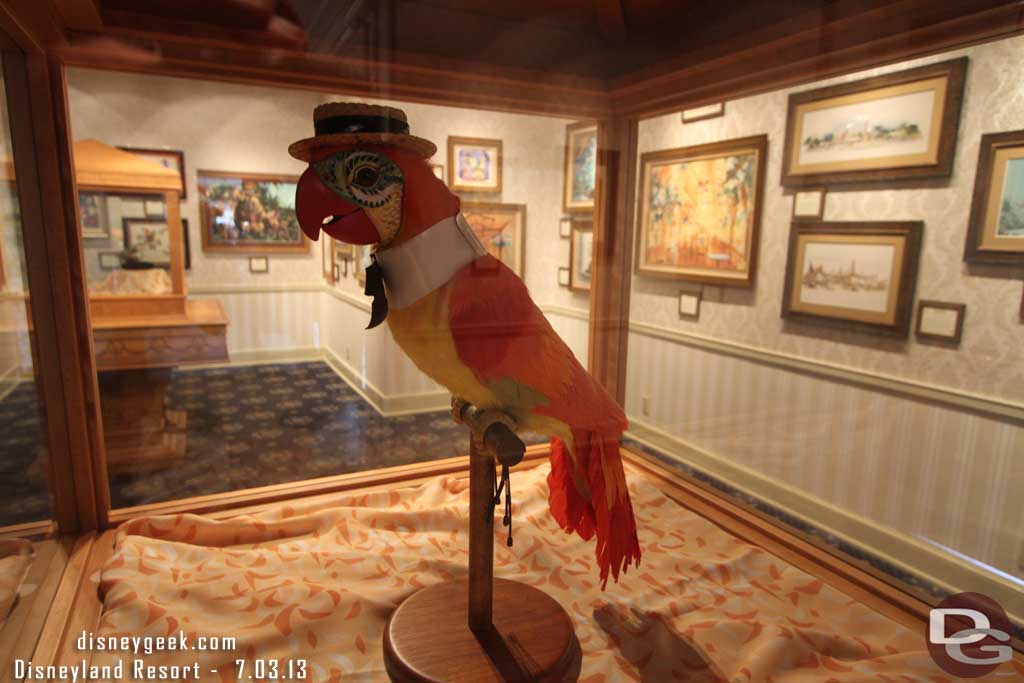 The Barker Bird used to be out front of the attraction.