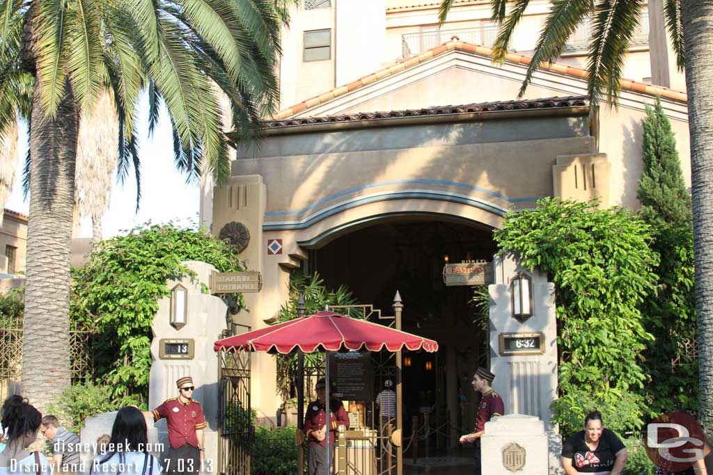 Lines have returned to normal at Tower of Terror since the grad nite season is over.. only 13 minutes this evening.