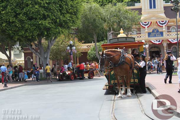 Main Street is alive with activity as always in the afternoon.