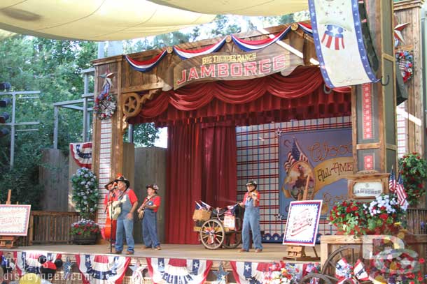 The Billies were performing on the main stage