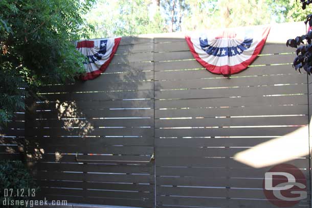 Noticed a bar to open the gate now.  This may have been there forever but it jumped out to me today.