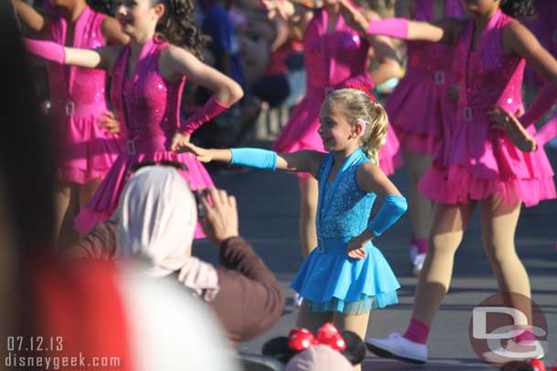 The dancers ranged from age 7 and up.