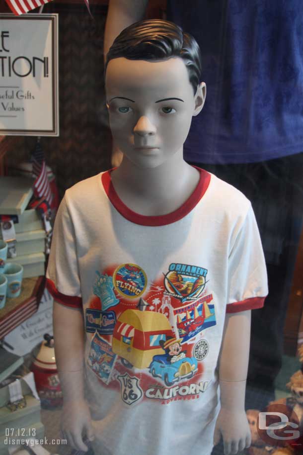 Several other sites/blogs really like this mannequin in the Five and Dime window.. so thought I would include a picture... I have to agree he does not look happy and is kind of creepy.