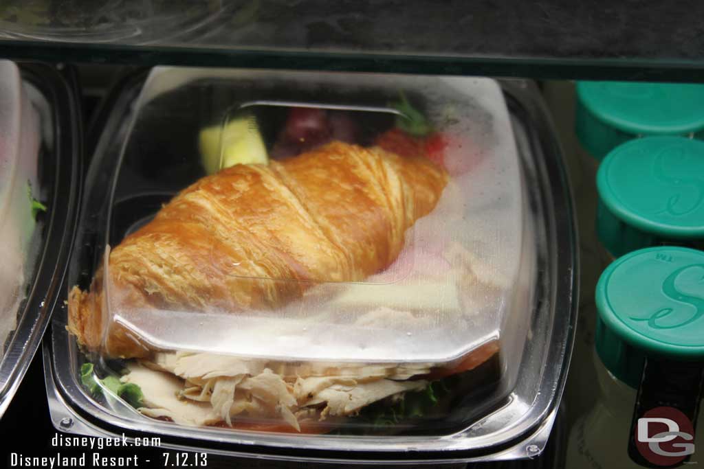 And a turkey sandwich for $9.29