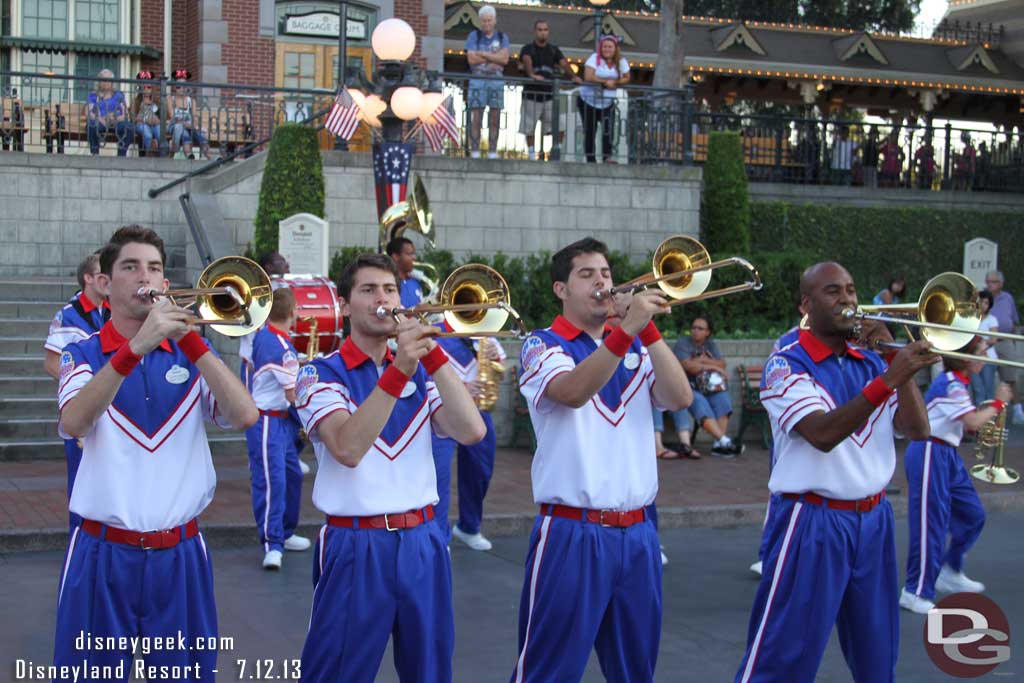 A couple pictures from the Michael Jackson medley