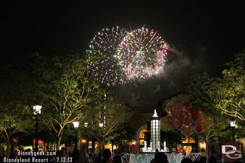 A couple pictures of Magical from Carthay Circle.