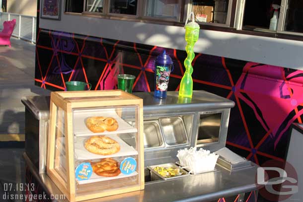 Some of the Mad T Party food and drink options.