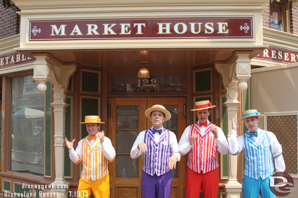 The Dapper Dans of Disneyland