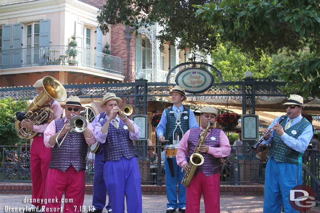 The Jambalaya Jazz in New Orleans Square