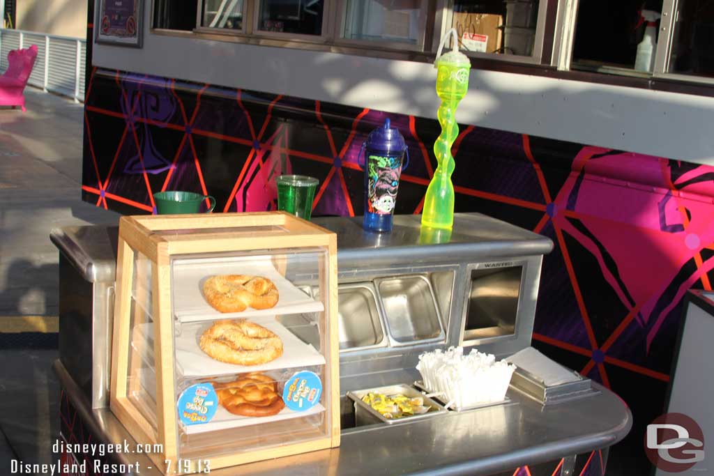 Some of the Mad T Party food and drink options.