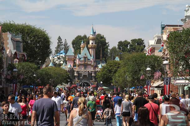 Main Street this afternoon.