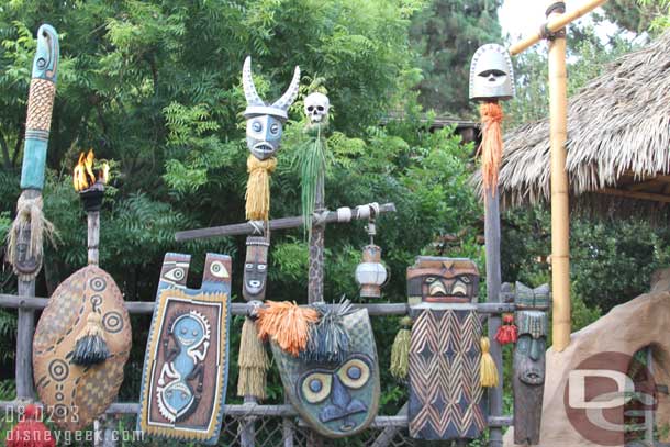 Leaving Adventureland for Main Street.