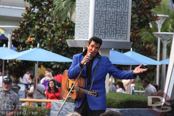 Spent some time in Tomorrowland listening to Elvis, Scot Bruce.