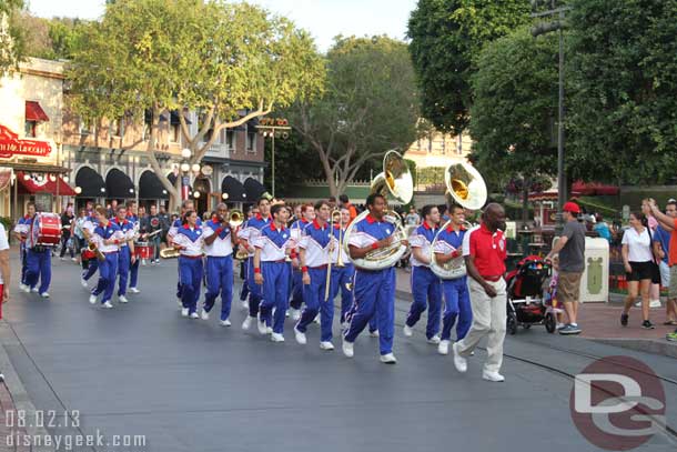 Then it was off to Main Street for the College Bands final set of the night.