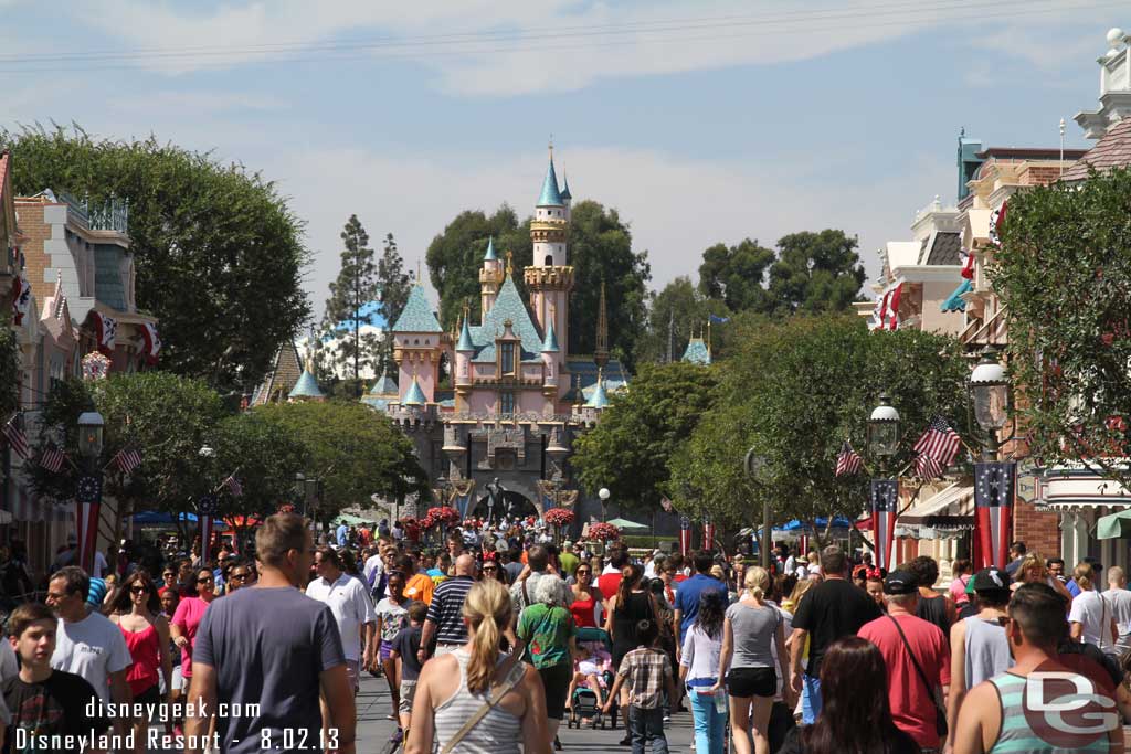 Main Street this afternoon.