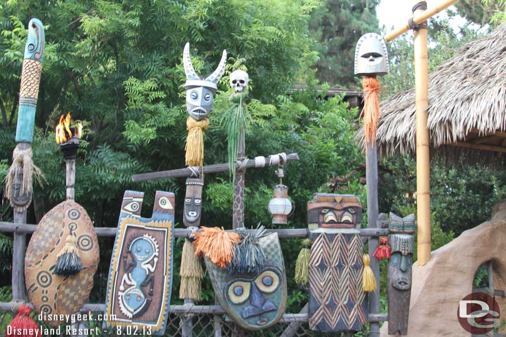 Leaving Adventureland for Main Street.