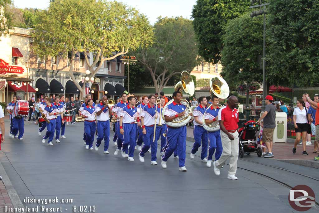 Then it was off to Main Street for the College Bands final set of the night.