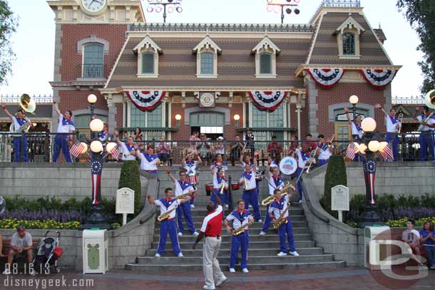 Time for the All American College Bands finale set.