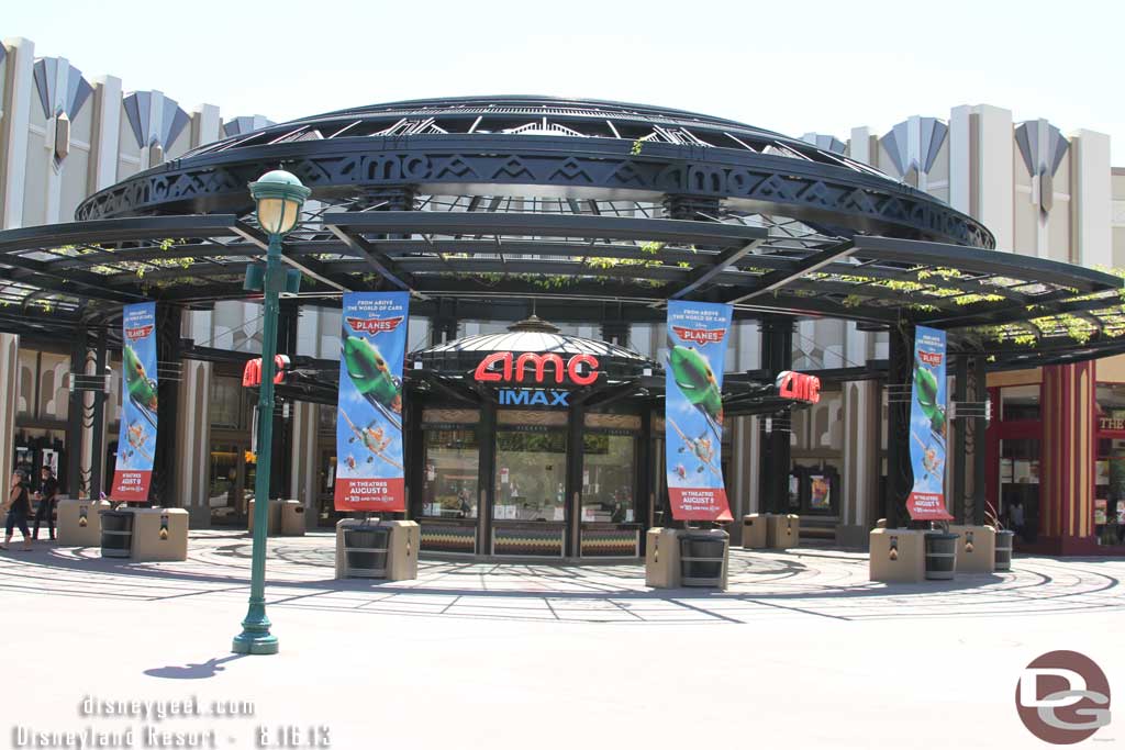 Planes signage up at the AMC