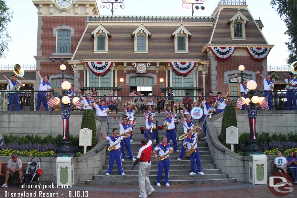 Time for the All American College Bands finale set.