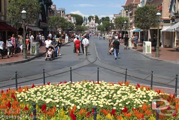 No pumpkins out on Main Street yet, but they will be up by next week.