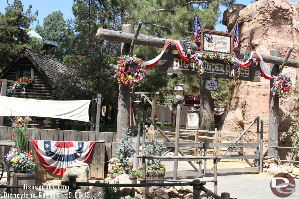 The ranch is closed and will reopen next week as the Halloween Round-up