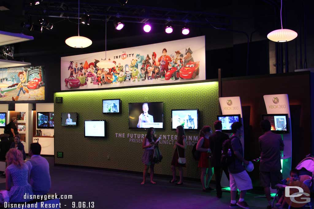 A look at the new Disney Infinity Area.. the XBox games are all Infinity now.