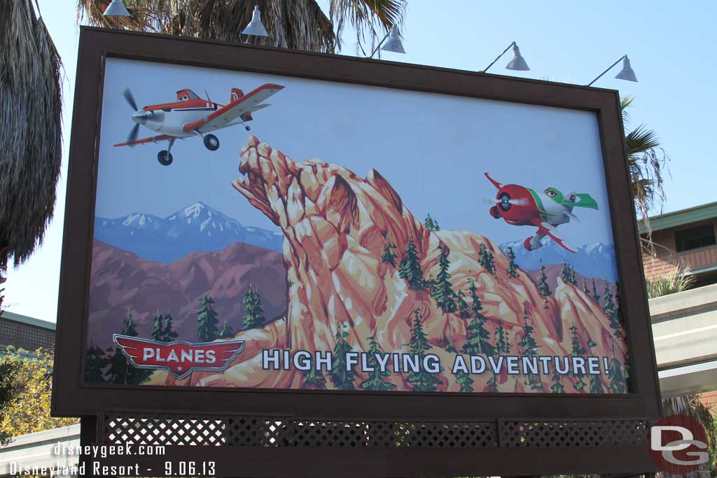 Planes have taken over the billboard in Condor Flats.