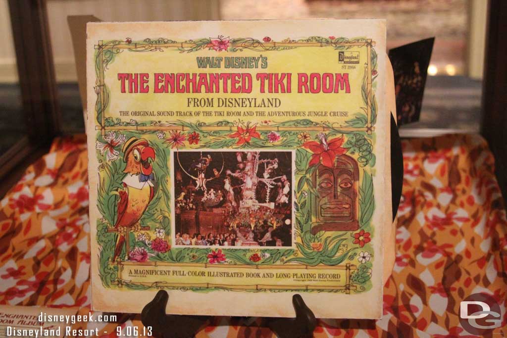 Passed through the Disney Gallery and spotted some new items out since I last paid attention at the Tiki exhibit.