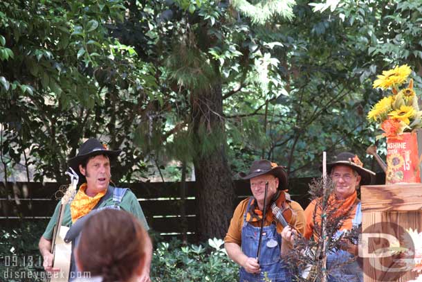 Time for the Haunted Hillbillies leading the carnival parade.