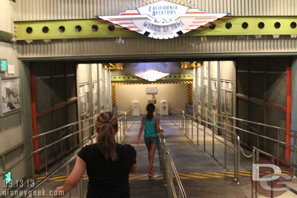 Soarin was a walk on.. only two guests in front of us on the ramp.