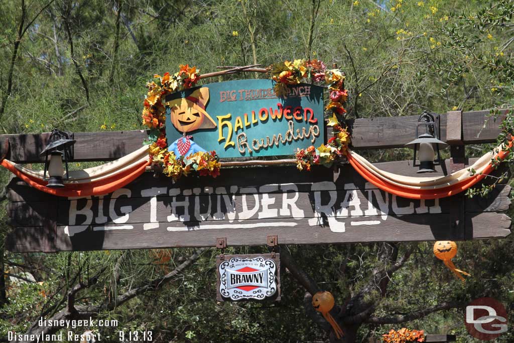 Onto the Ranch which features the Halloween Roundup and Carnival.