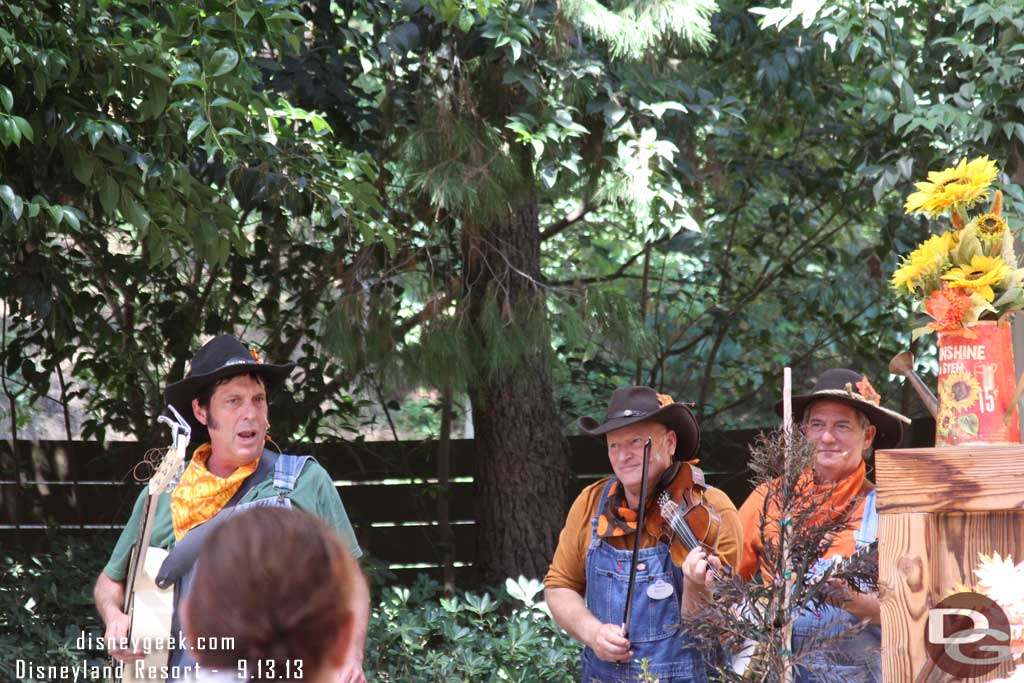 Time for the Haunted Hillbillies leading the carnival parade.